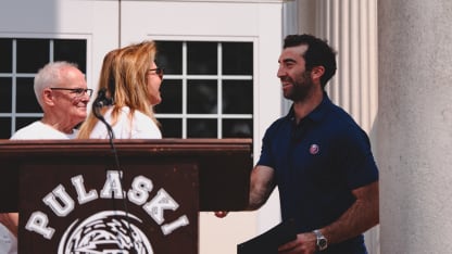 PHOTOS: Kyle Palmieri at the Pulaski Street School 2025