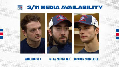 Postgame: Borgen, Zibanejad and Schneider