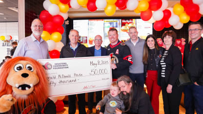 Senators Serve Smiles on McHappy Day