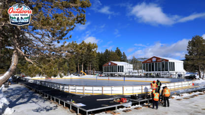 NHL Outdoors: Lake Tahoe Preparations