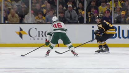 MIN@BOS: Zuccarello scores PPG against Jeremy Swayman