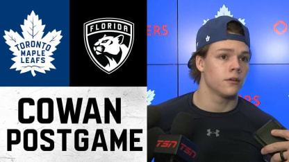 Easton Cowan | Post Game vs. Florida Panthers | January 6, 2026