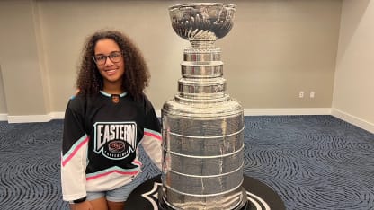 NHL Power Player Faith Harris enjoys All-Star Weekend experience