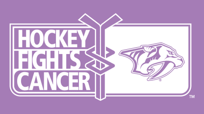 Nashville predators hockey sales fights cancer