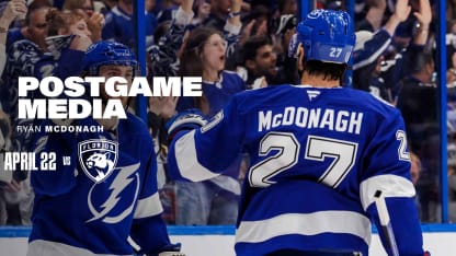 Ryan McDonagh | Postgame Game 1 vs Florida Panthers