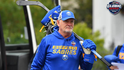 Head coach Lindy Ruff of the Buffalo Sabres