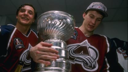 Kamensky with Stanley Cup