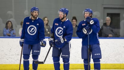 Tampa Bay Lightning feel fresh and confident in first on-ice practice of training camp