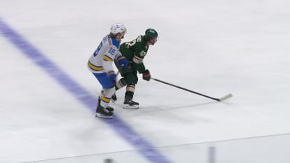 STL@MIN: Thomas scores empty-net goal