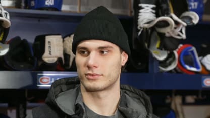 Avant-match c. PHI : Slafkovsky