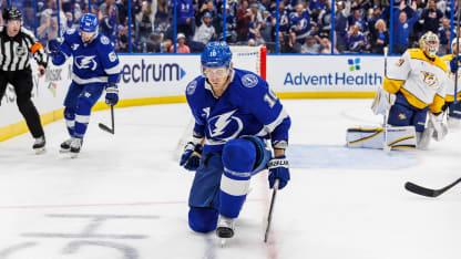 Perry gives Lightning lead