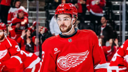 ‘I was called up for a reason’: Mazur discusses emotions of NHL debut with Red Wings, offseason training