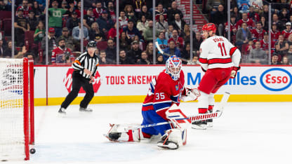 Staal scores against Montembeault