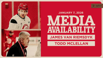 James van Riemsdyk, Todd McLellan Media | Jan. 7, 2026