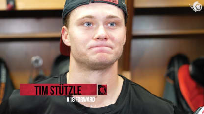 Tim Stützle Pregame Availability vs TOR