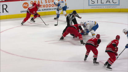 Pavel Buchnevich with a But vs. les Hurricanes de la Caroline