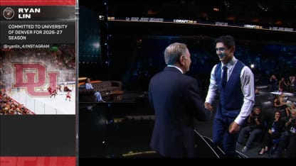 Lin drafted No. 21 by Sharks
