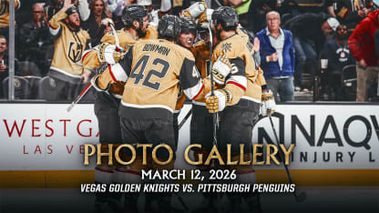 PHOTO GALLERY | Vegas Golden Knights vs. Pittsburgh Penguins | March 12, 2026