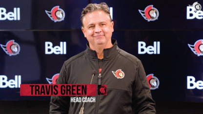 Travis Green Pregame Availability vs STL