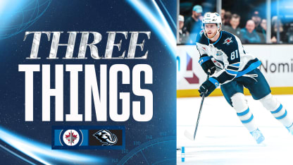 THREE THINGS: Connor scores twice in loss to Mammoth