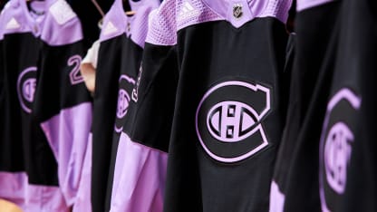 Hockey Fights Cancer jerseys