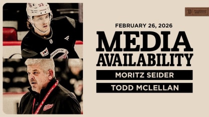 Moritz Seider & Todd McLellan Media| Feb 26, 2026