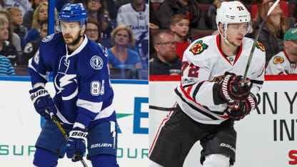 Nikita Kucherov Lightning Artemi Panarin Blackhawks