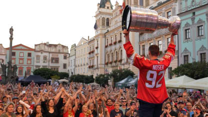 Nosek's day with the Cup