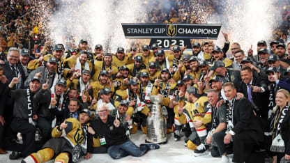 Vegas oslavujú výhru Stanley Cupu