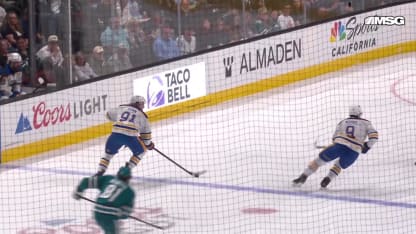 BUF@SJS: Ostlund scores goal against Alex Nedeljkovic