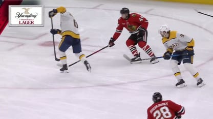 Forsberg complète un bel échange