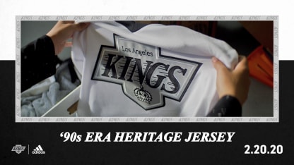 LA Kings '90s Era Heritage Jerseys Unveiled