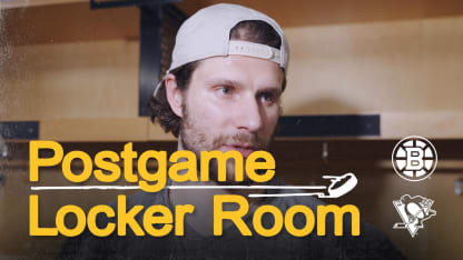 Locker Room Raw: Zacha, Pastrnak