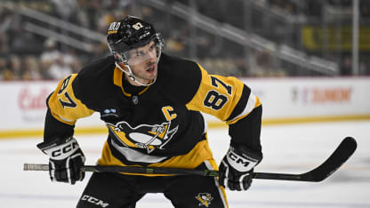 Pittsburgh Penguins center Sidney Crosby (87)