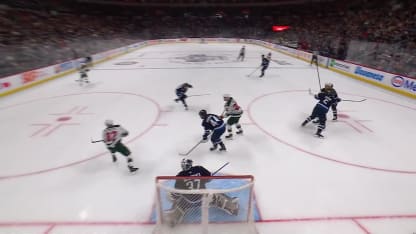 MIN@WPG: Boldy scores goal against Connor Hellebuyck