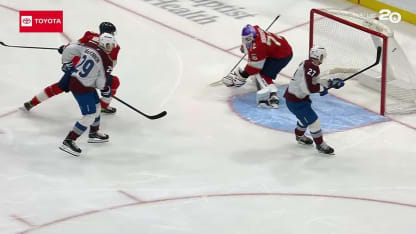 COL@FLA: Drouin scores goal against Sergei Bobrovsky