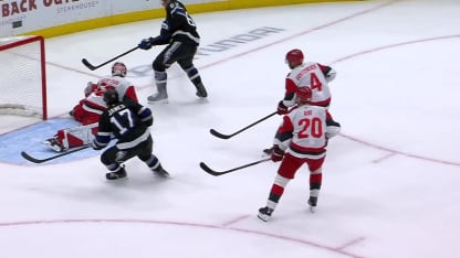 CAR@TBL: Finley scores goal against Pyotr Kochetkov