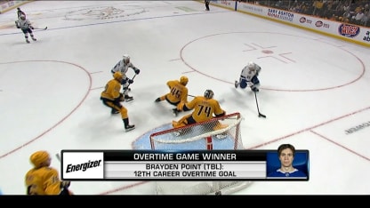 Energizer OT Winner: Brayden Point