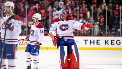 Jakub Dobes consiguió una hazaña inusual en triunfo de Canadiens
