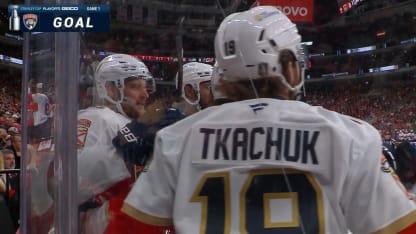 FLA at CAR: Verhaeghe backhands on the power play