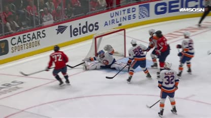 NYI@WSH: Sorokin with a great save against Anthony Beauvillier