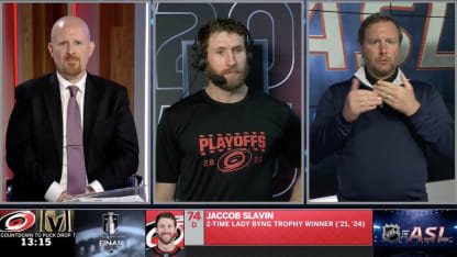 Slavin joins the NHL in ASL cast