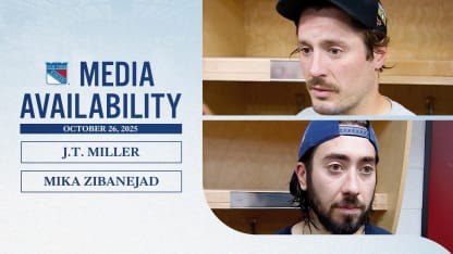 Postgame: Miller and Zibanejad