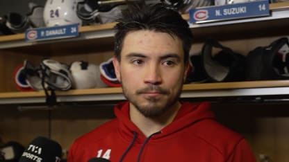 Après-match @ BUF : Suzuki