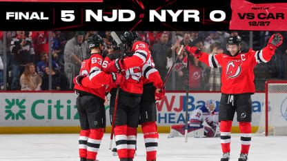 NYR NJD Game Story