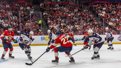 FINAL: Panthers 7, Blue Jackets 6 (OT)