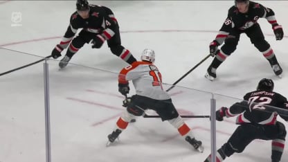 PHI@BUF: Cates scores goal against Alex Lyon