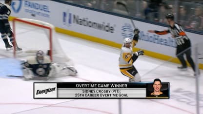 Energizer OT Winner: Sidney Crosby