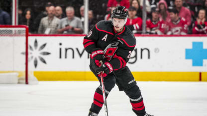 With the Hurricanes’ roster settling, who should flank Sebastian Aho on top line?