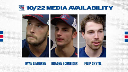 Postgame: Lindgren, Schneider, and Chytil